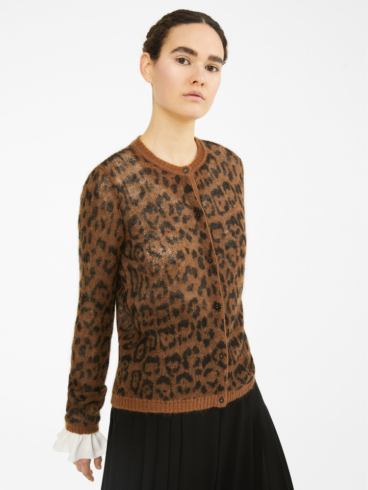 Кофта Slim fit для жінок (466760), колір Коричневий - №2