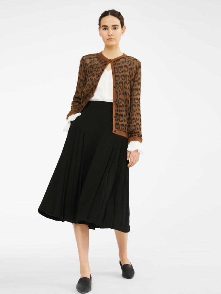 Кофта Slim fit для жінок (466760), колір Коричневий - №3