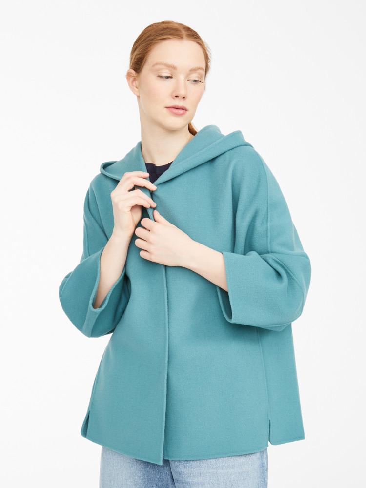 Пальто-жакет Relaxed fit для женщин (466801), цвет Зеленый - №2