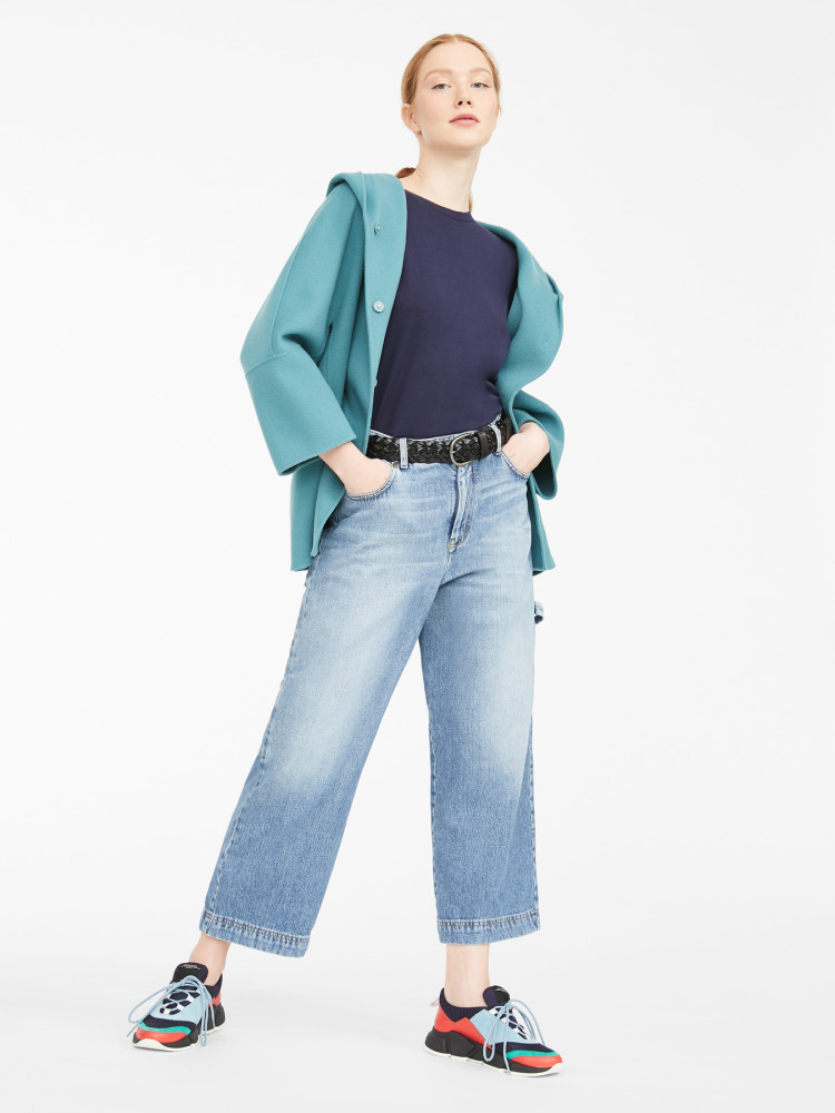 Пальто-жакет Relaxed fit для женщин (466801), цвет Зеленый - №5