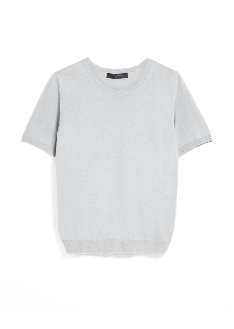 Топ с коротким рукавом Regular Fit: классический крой, средняя свобода движений.