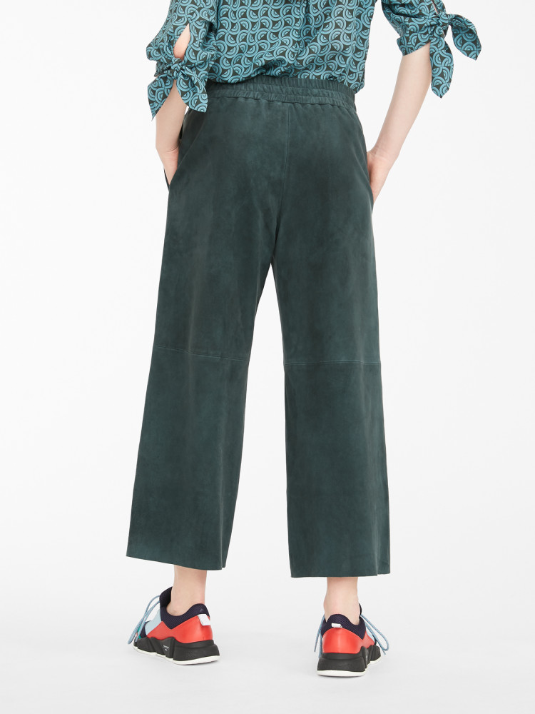 Брюки повседневные Regular fit для женщин (466808), цвет Зеленый - №4