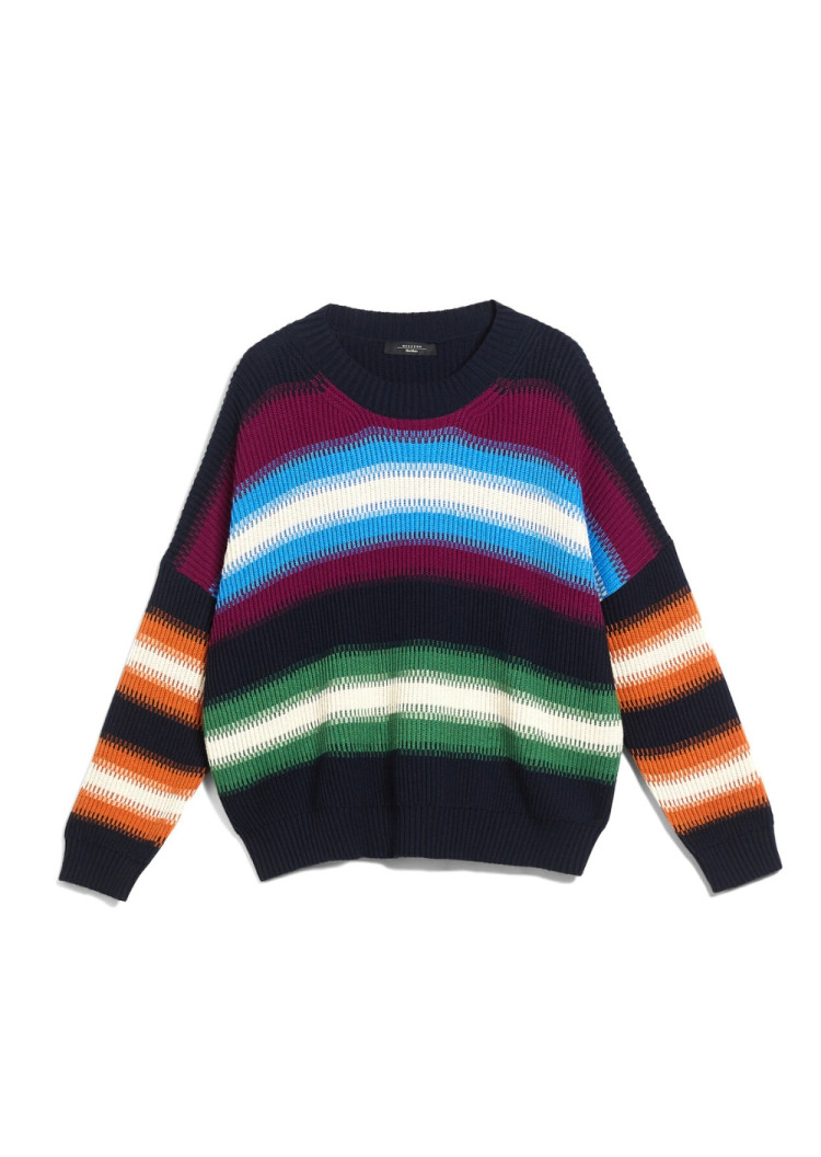 Джемпер Relaxed fit для женщин (466843), цвет Синий - №1