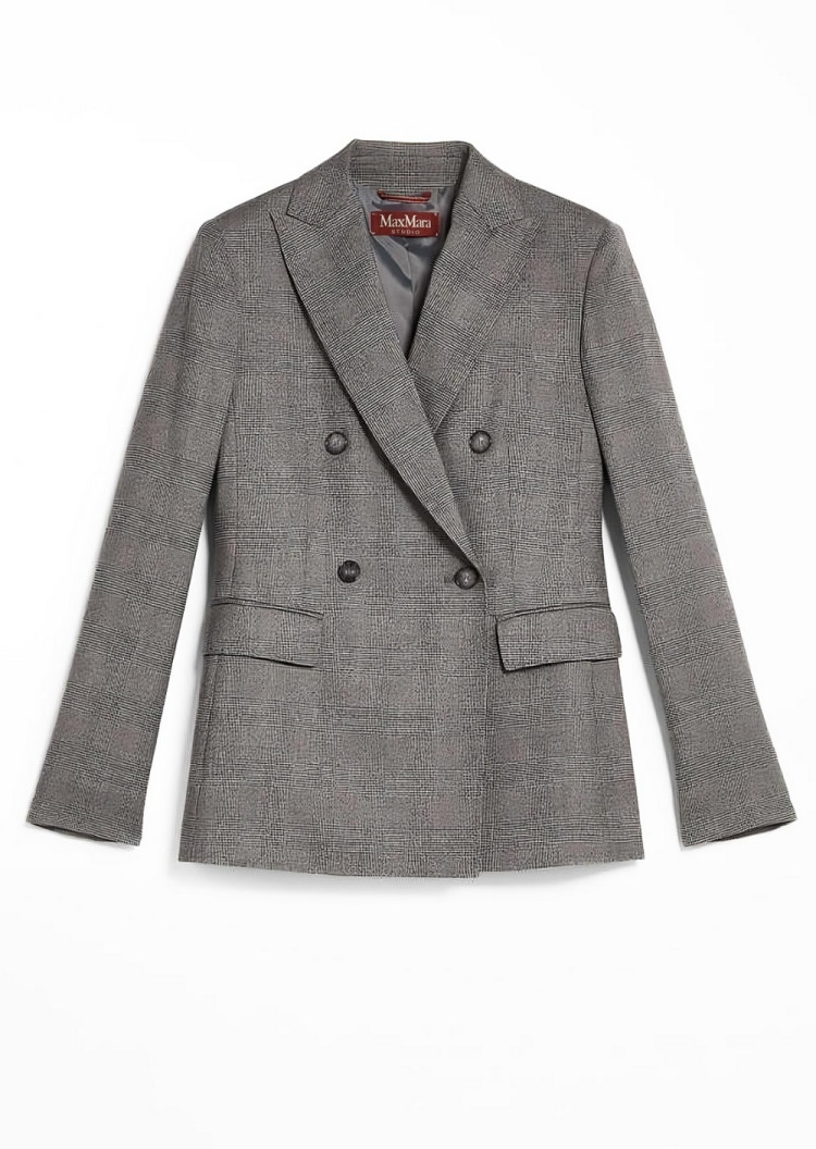 Жакет бізнес Slim fit для жінок (466940), колір Сірий - №1