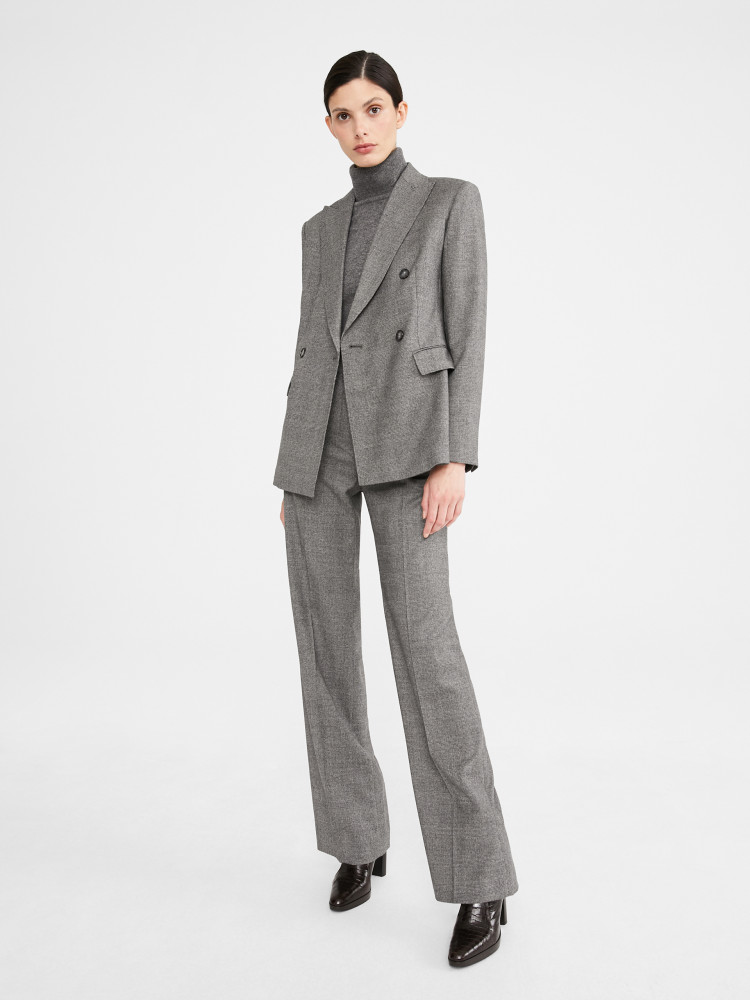 Жакет бізнес Slim fit для жінок (466940), колір Сірий - №3