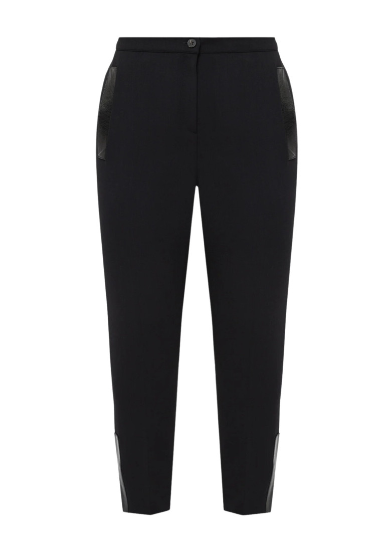 Брюки повсякденні Slim Fit: приталений силует, але не надто вузький. Висока