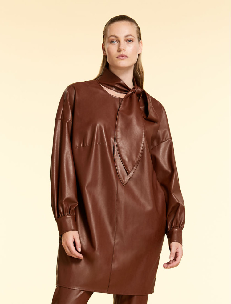 Блуза с длинным рукавом Regular fit для женщин (467009), цвет Коричневый - №1