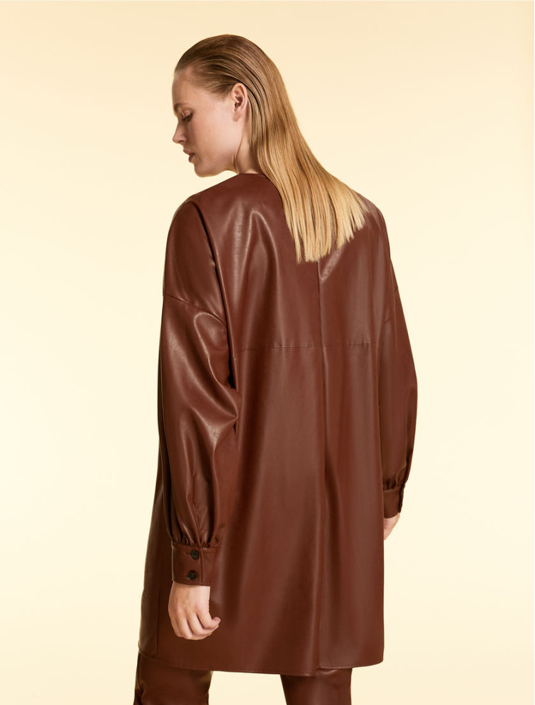 Блуза с длинным рукавом Regular fit для женщин (467009), цвет Коричневый - №3