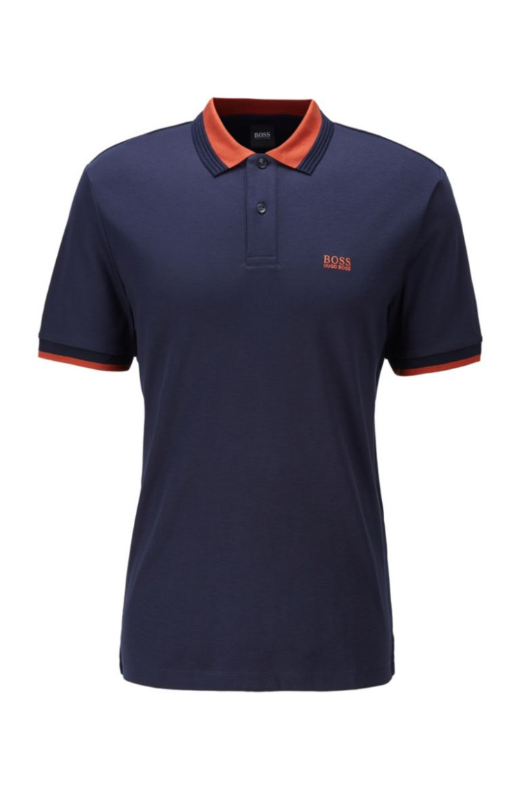Поло Regular fit для мужчин (467092), цвет Синий - №1