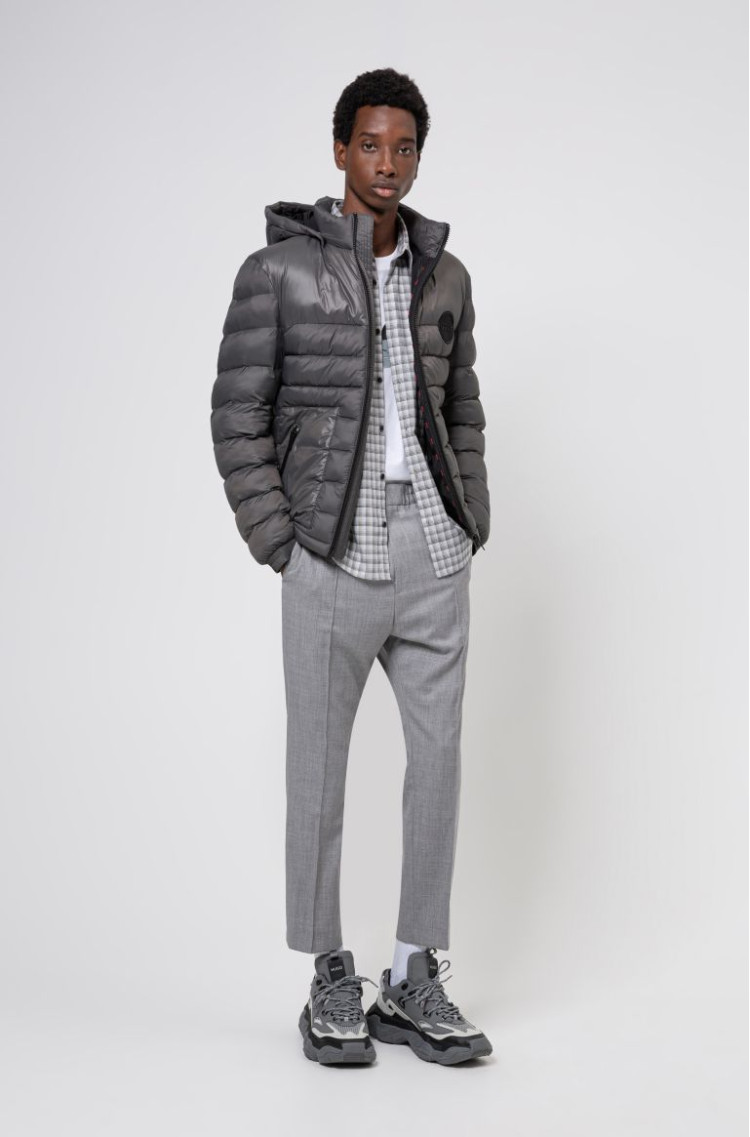 Куртка зимова Extra-slim fit для чоловіків (467152), колір Сірий - №3
