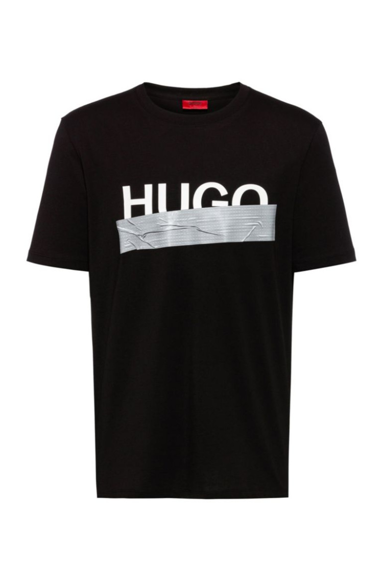 Футболка Regular fit для чоловіків (467164), колір Чорний - №1