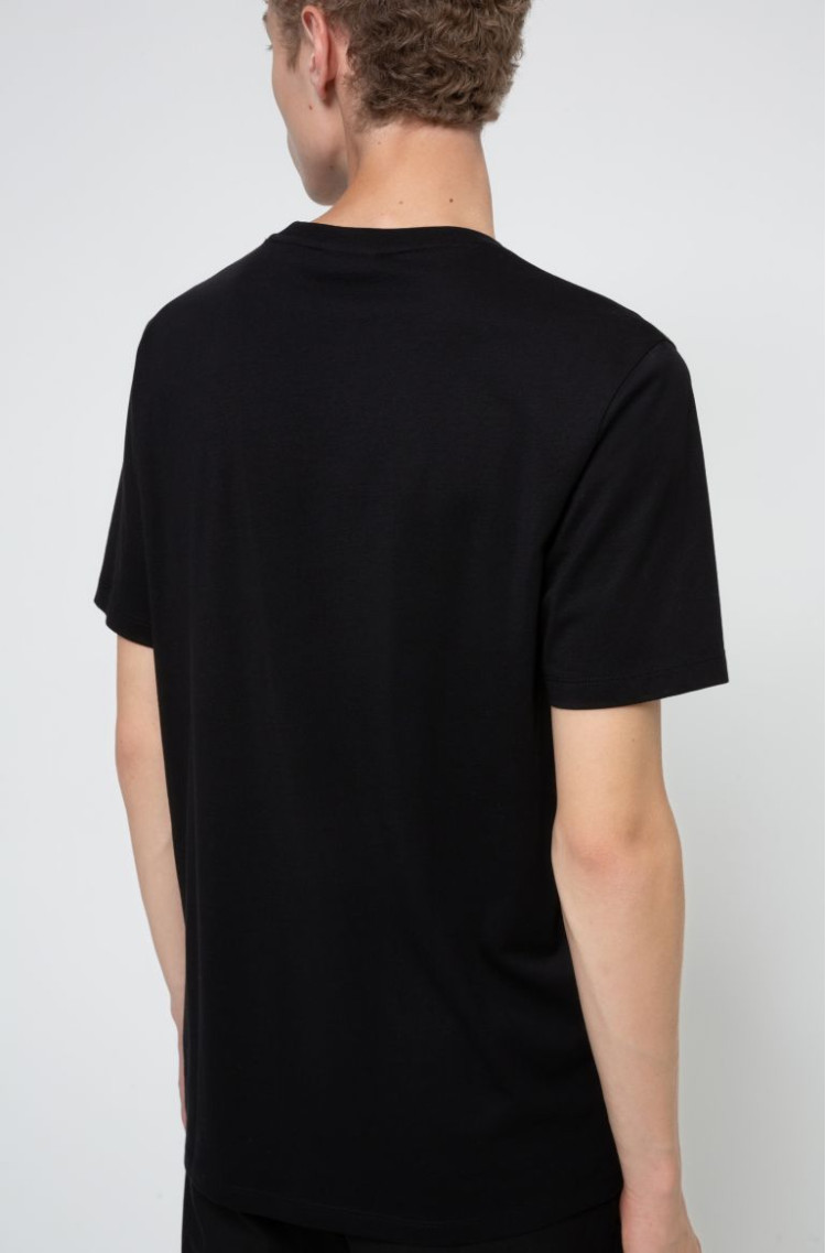 Футболка Regular fit для чоловіків (467164), колір Чорний - №4