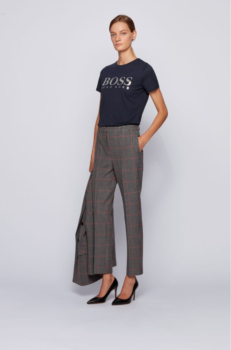 Футболка Extra-slim fit для жінок (467194), колір Синій - №3