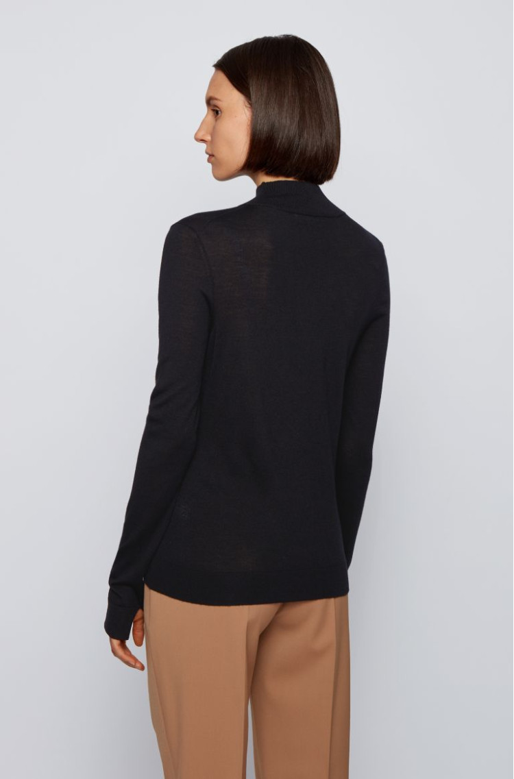 Гольф Slim fit для женщин (467206), цвет Черный - №4
