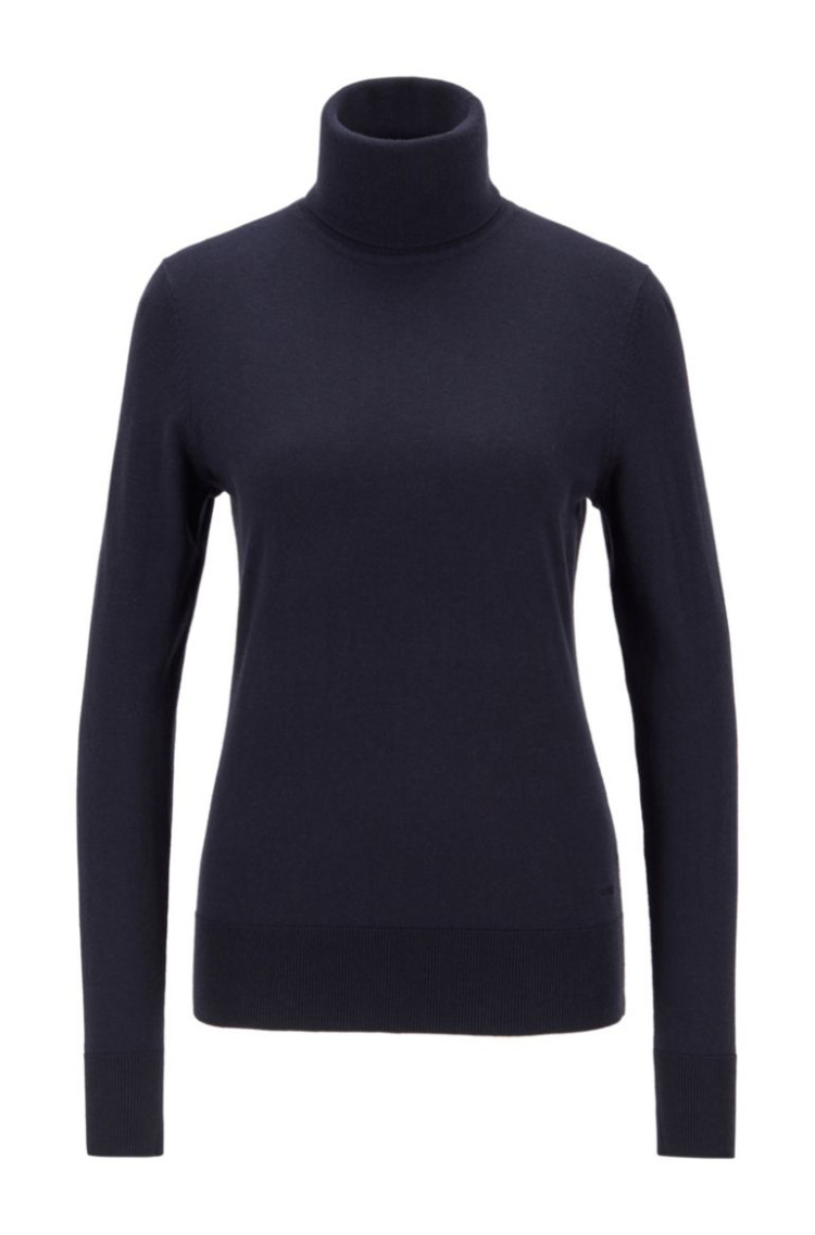 Гольф Slim fit для жінок (467208), колір Синій - №1