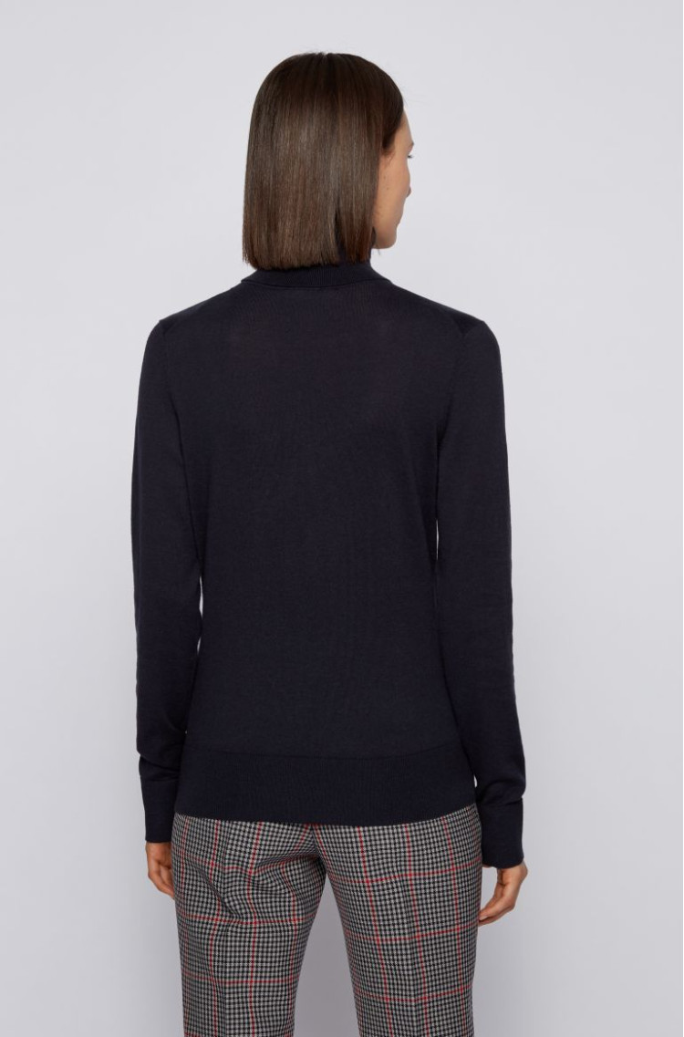 Гольф Slim fit для жінок (467208), колір Синій - №4