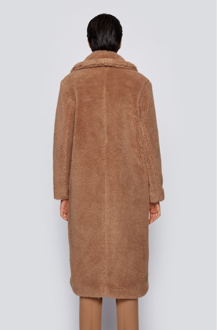 Шуба Regular fit для женщин (467221), цвет Коричневый - №4