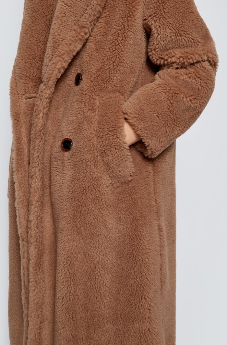 Шуба Regular fit для женщин (467221), цвет Коричневый - №7