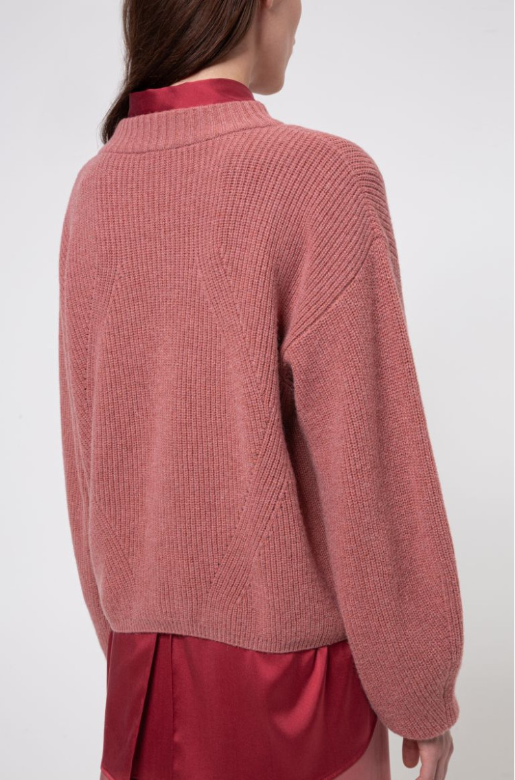 Джемпер Relaxed fit для женщин (467244), цвет Розовый - №4
