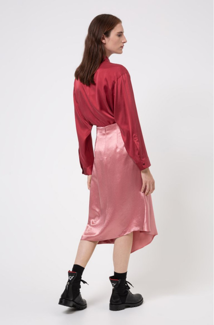 Юбка миди Regular Fit для женщин (467247), цвет Розовый - №4