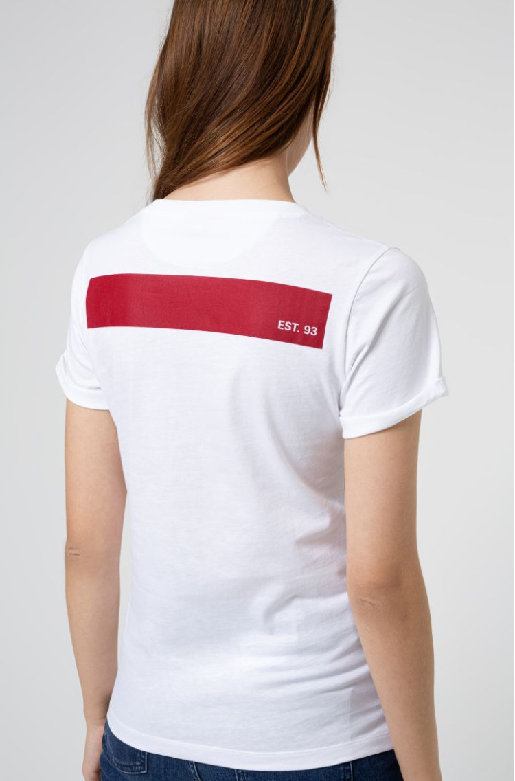Футболка Slim fit для женщин (467254), цвет Белый - №4