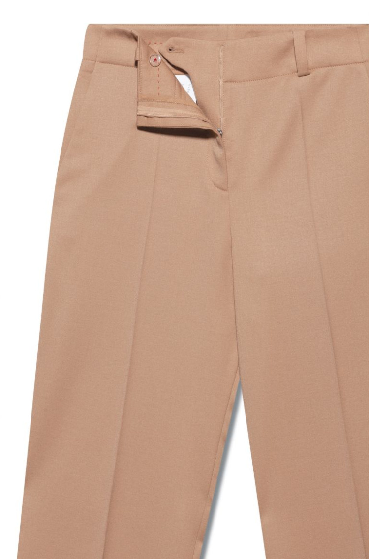 Брюки костюмные Regular fit для женщин (467256), цвет Бежевый - №6