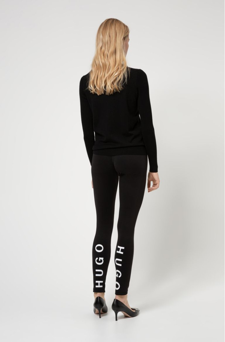 Легінси Extra-slim fit для жінок (467376), колір Чорний - №4