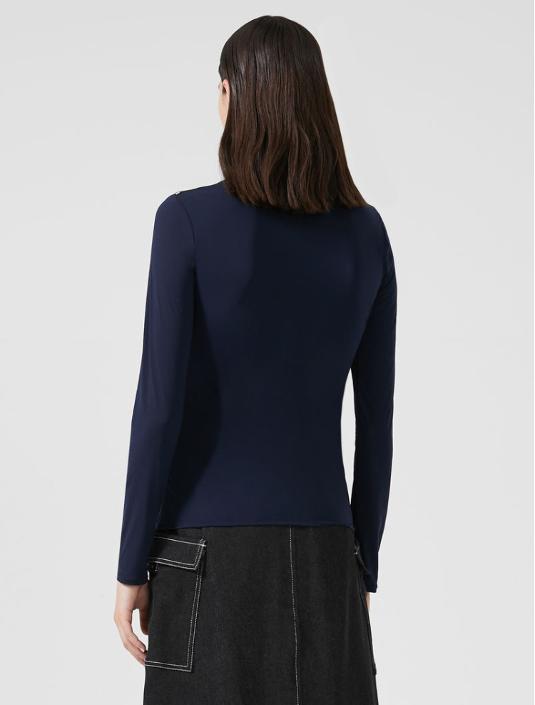 Футболка с длинным рукавом Regular fit для женщин (467460), цвет Синий - №3