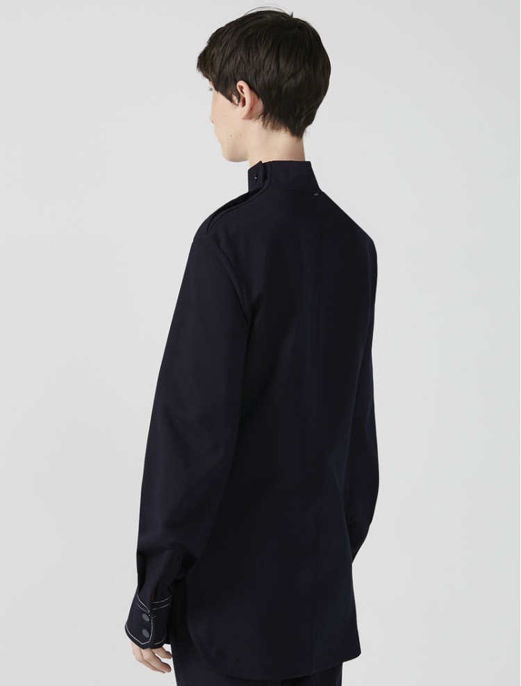 Блуза с длинным рукавом Regular fit для женщин (467473), цвет Синий - №3