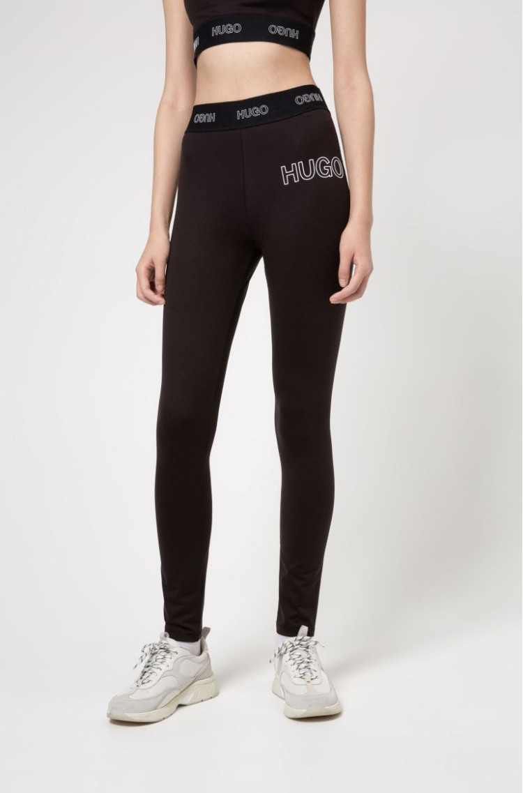Леггинсы Slim fit для женщин (468154), цвет Черный - №2