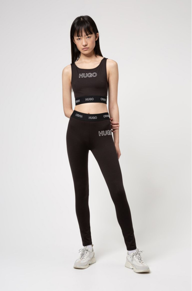 Леггинсы Slim fit для женщин (468154), цвет Черный - №3
