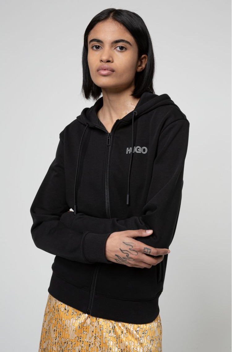Спортивная кофта Regular fit для женщин (468155), цвет Черный - №2