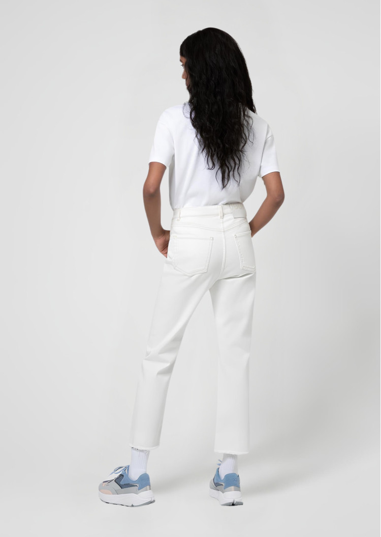 Джинси Relaxed Relaxed fit для жінок (468166), колір Білий - №4