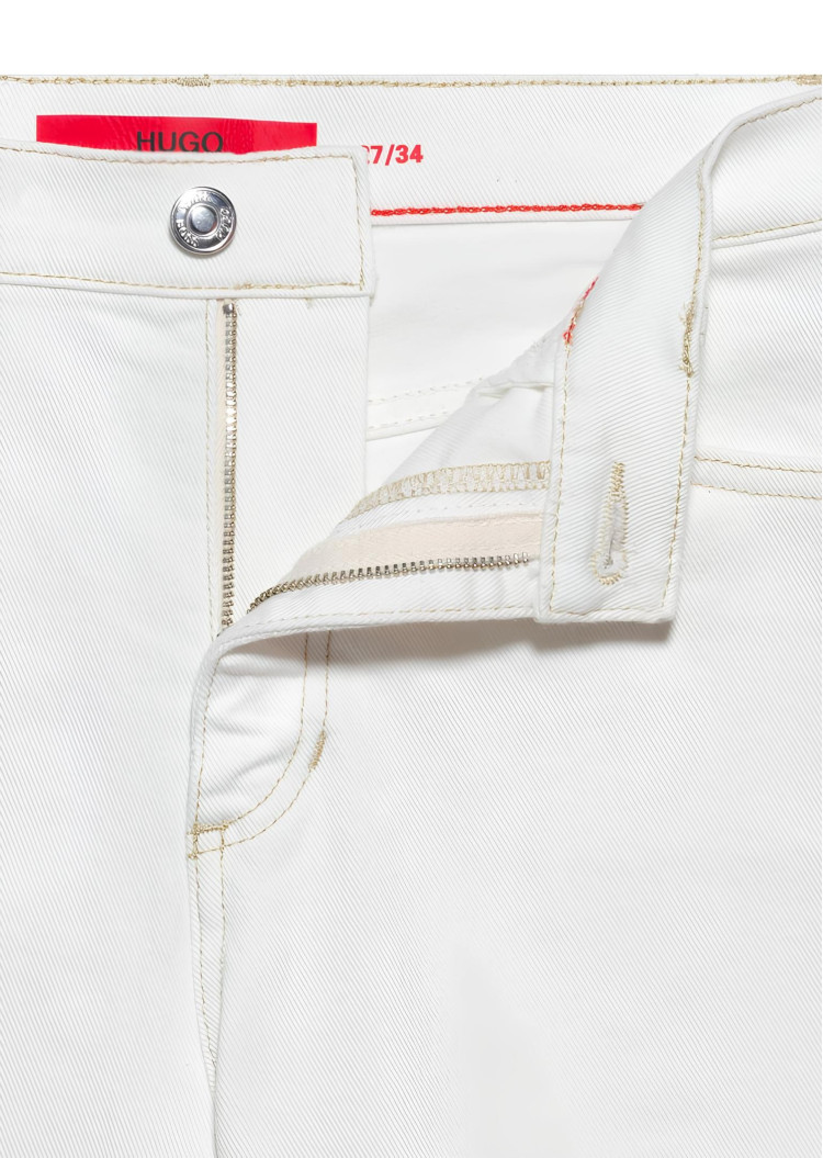 Джинси Relaxed Relaxed fit для жінок (468166), колір Білий - №6