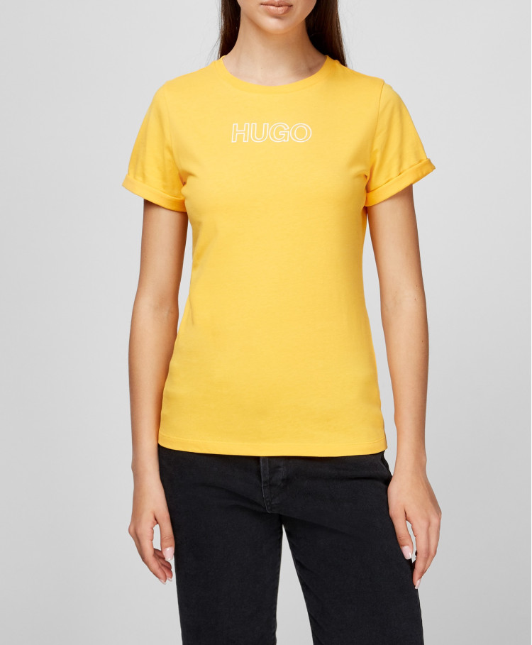 Футболка Extra-slim fit для женщин (468167), цвет Желтый - №2