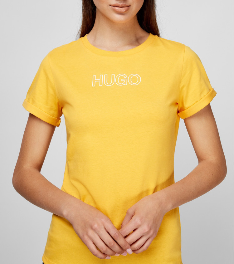 Футболка Extra-slim fit для женщин (468167), цвет Желтый - №4