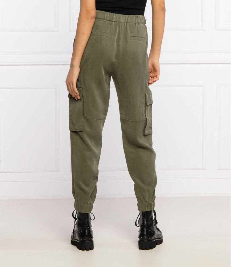 Брюки повседневные Relaxed fit для женщин (468177), цвет Зеленый - №3