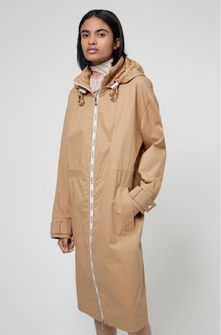 Плащ Relaxed fit для жінок (468179), колір Бежевий - №6