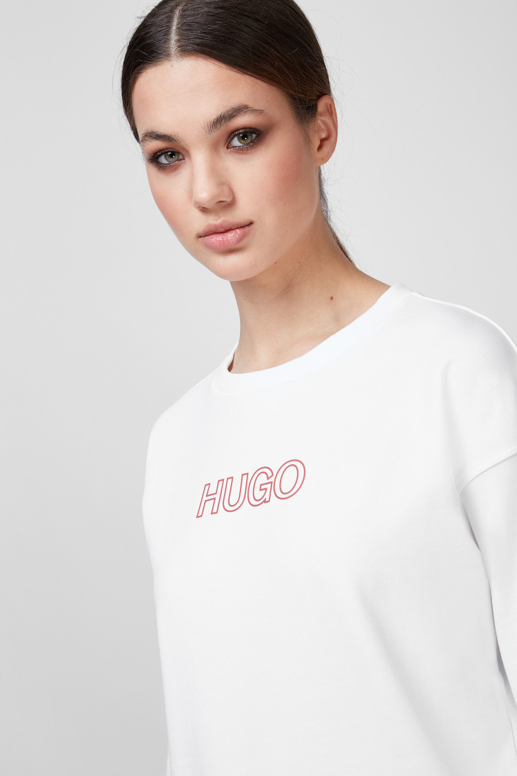 Свитшот Regular fit для женщин (468180), цвет Белый - №4