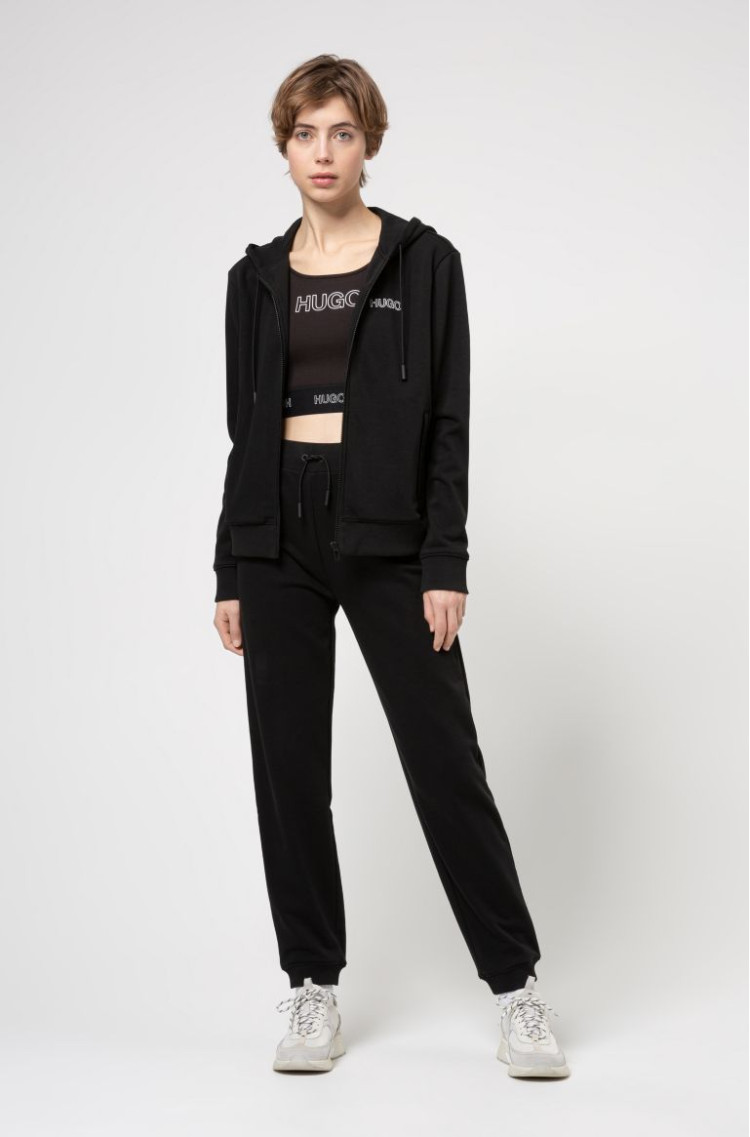 Брюки джерсі Regular fit для жінок (468192), колір Чорний - №3
