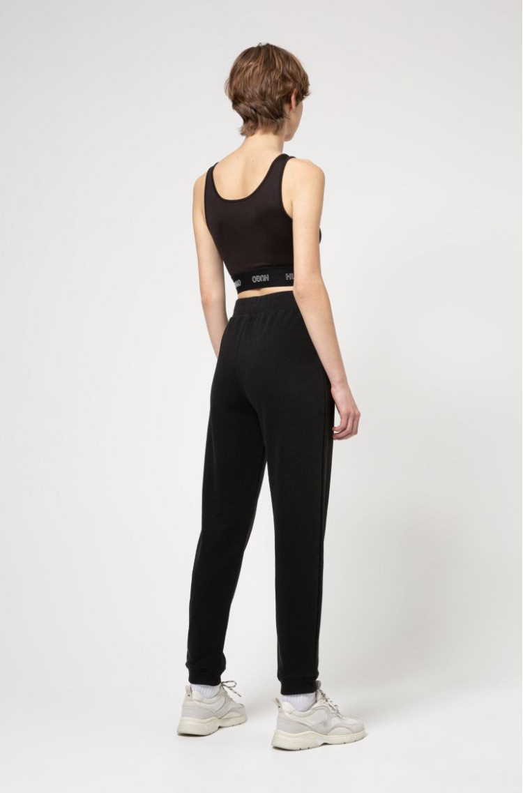 Брюки джерсі Regular fit для жінок (468192), колір Чорний - №4