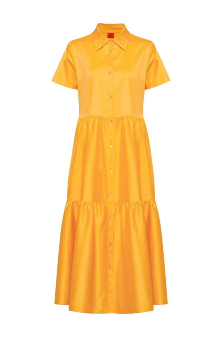 Сукні максі Relaxed fit для жінок (468193), колір Жовтий - №1