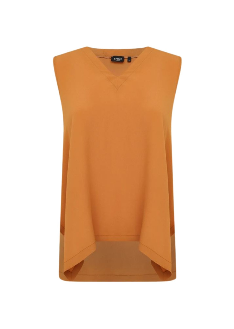 Блуза топ Regular fit для жінок (468208), колір Коричневий - №1