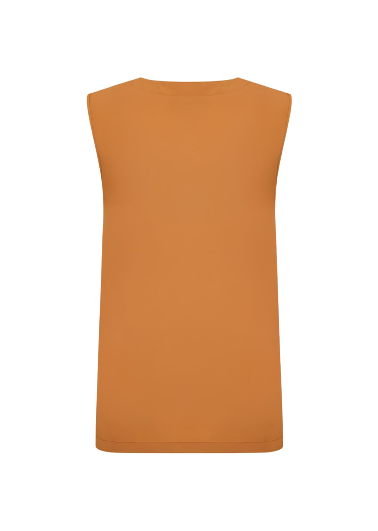 Блуза топ Regular fit для жінок (468208), колір Коричневий - №2
