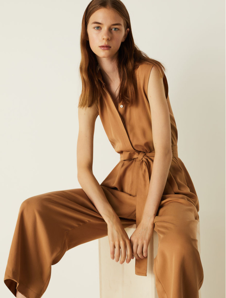 Комбінезон Relaxed fit для жінок (468214), колір Бежевий - №4