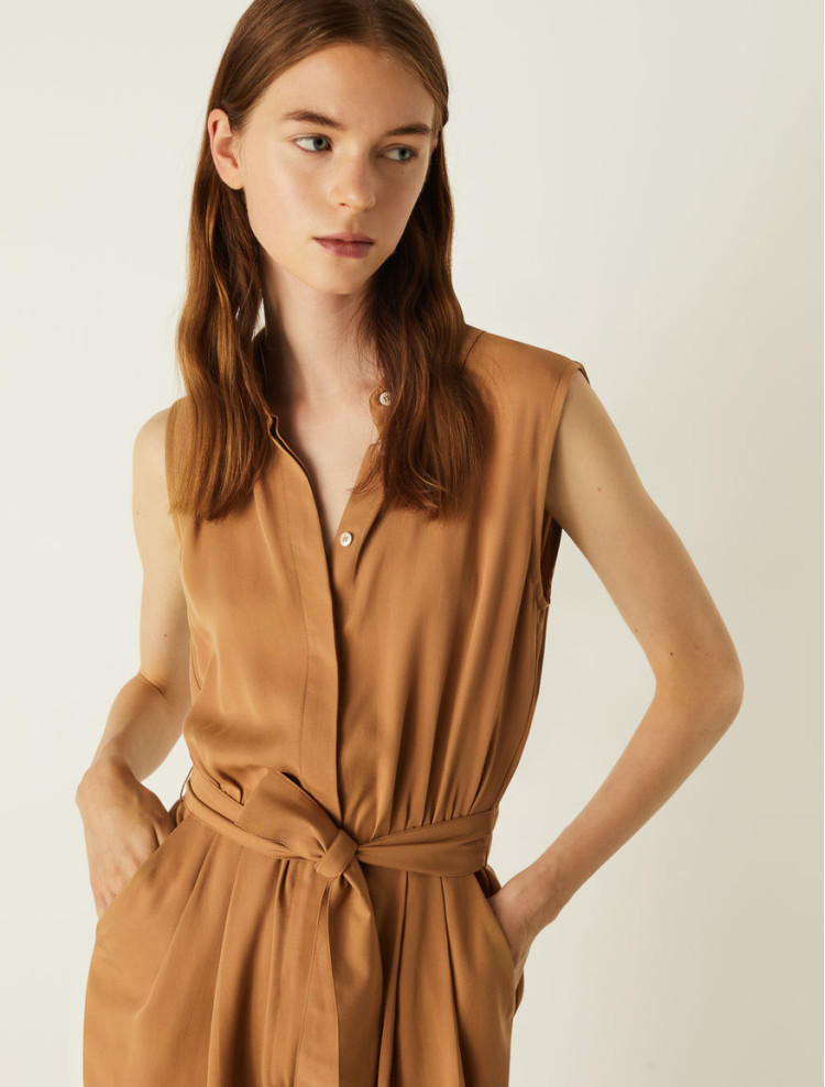 Комбінезон Relaxed fit для жінок (468214), колір Бежевий - №5