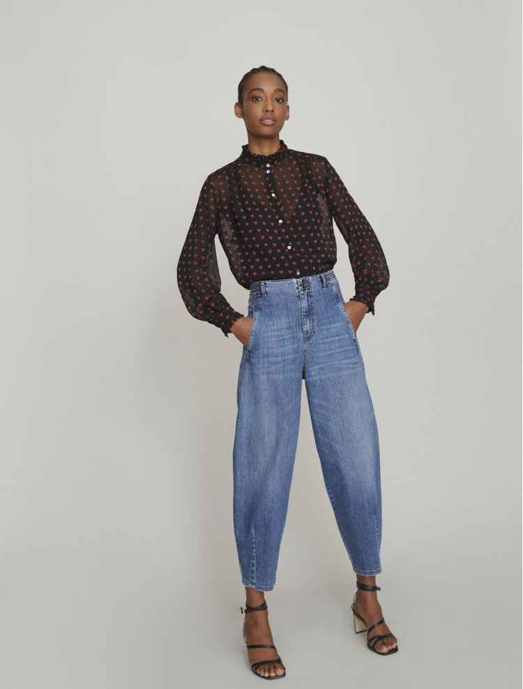 Джинси Relaxed Relaxed fit для жінок (468223), колір Синій - №4