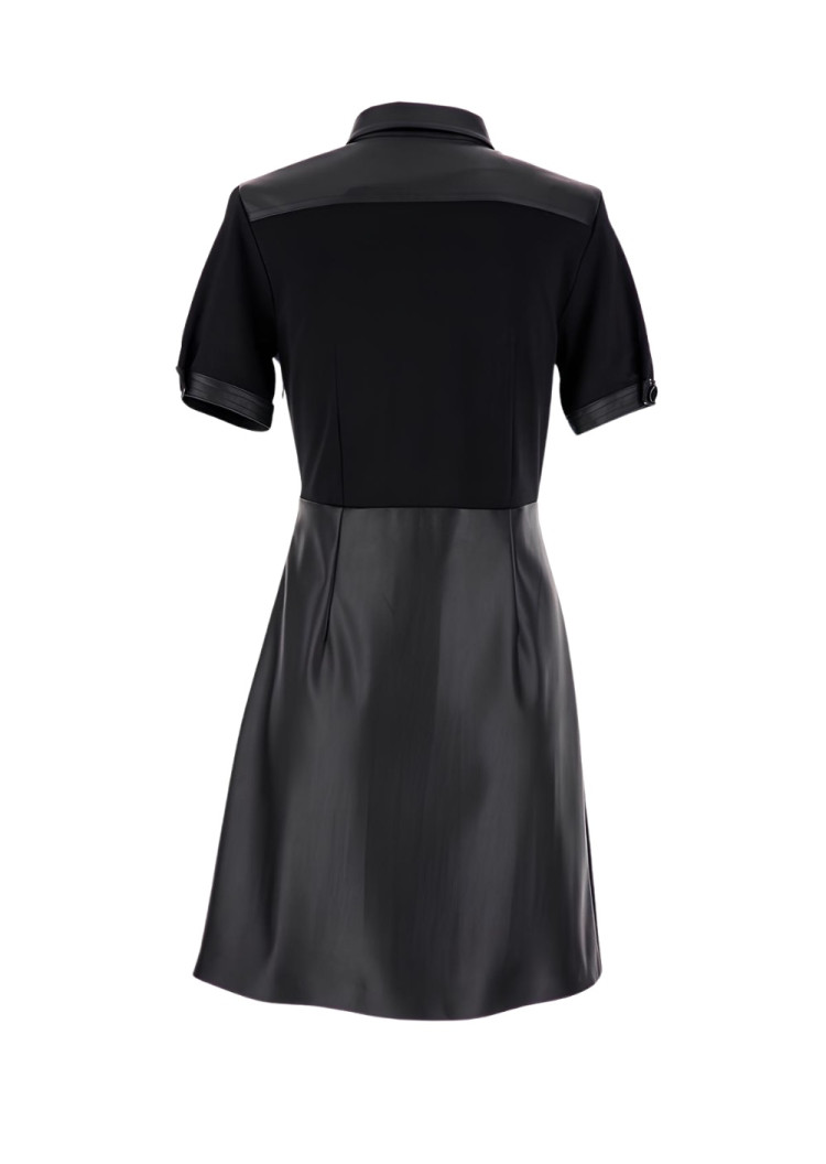 Сукні міді Slim fit для жінок (468233), колір Чорний - №2