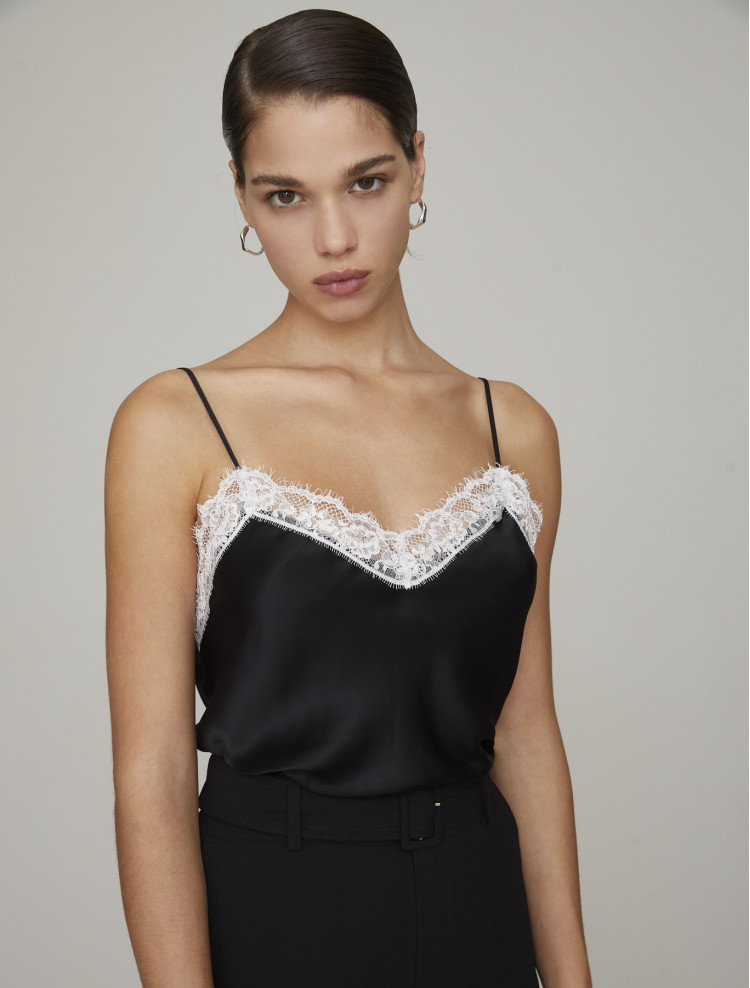 Майка Regular fit для женщин (468234), цвет Черный - №2