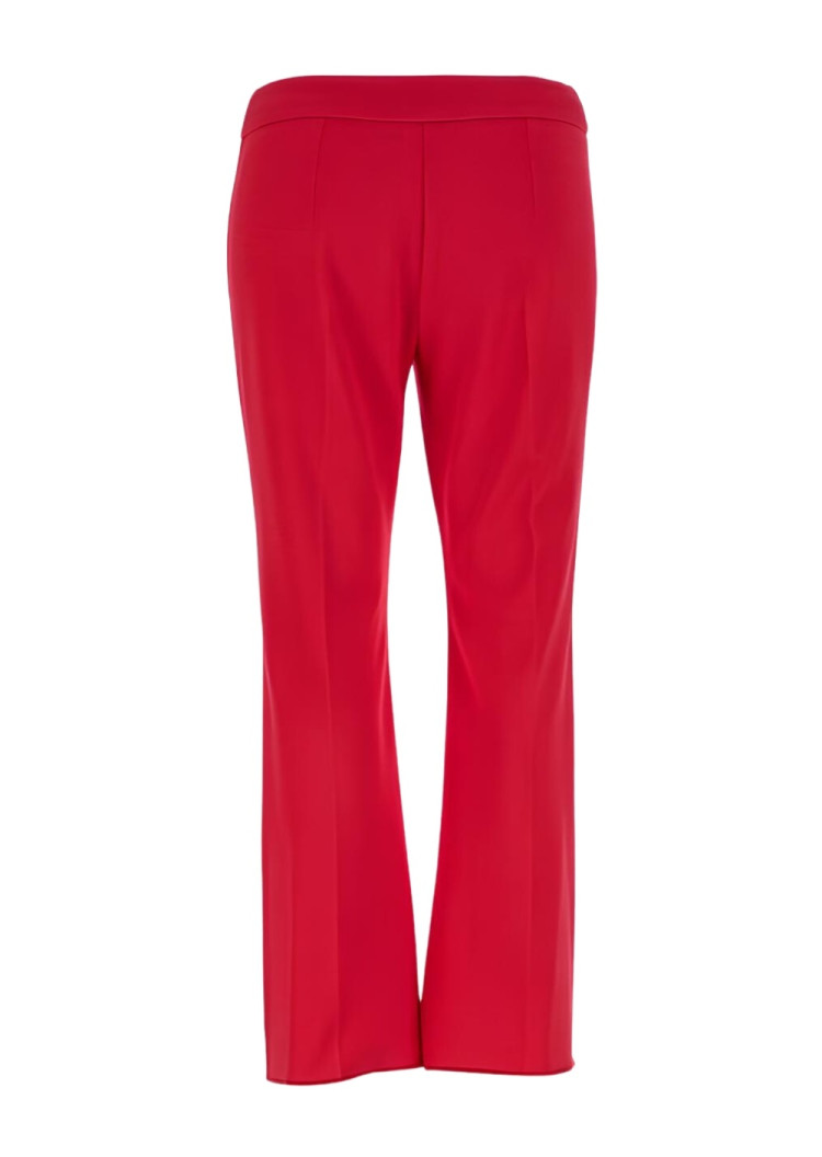 Брюки повседневные Slim fit Средняя для женщин (468243), цвет Розовый - №2